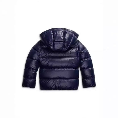 Glossy Puffer Jacke