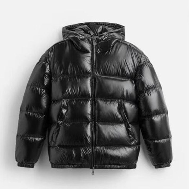 Shiny Puffer Jacke