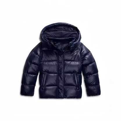 Glossy Puffer Jacke